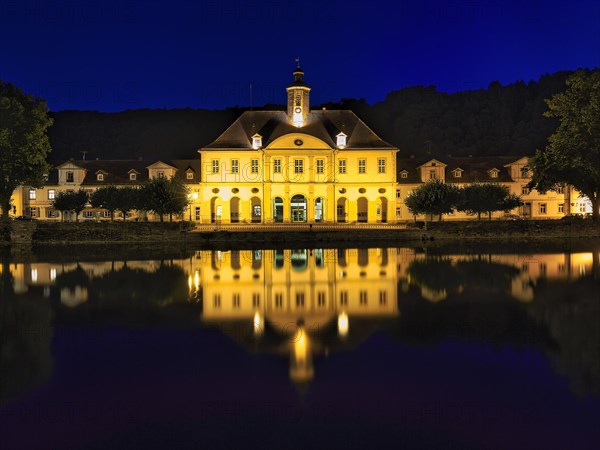 City hall Bad Karlshafen at night