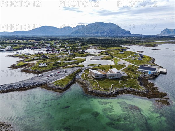 Aerial of the tourist information center