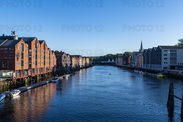 Old storehouses along the Nidelva