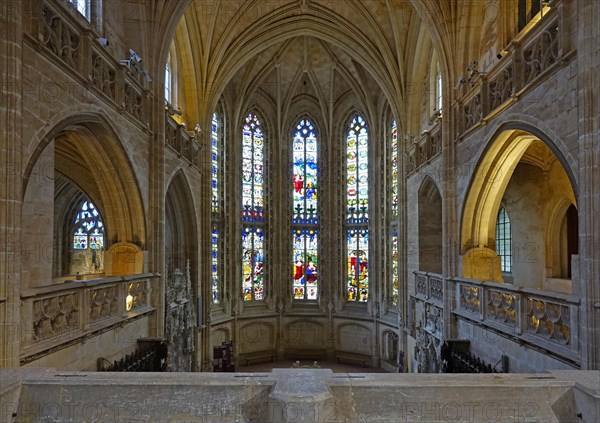 Choir seen from the rood screen