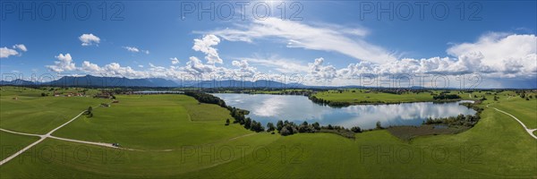 Panorama of Riegsee
