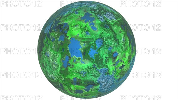 High resolution illustration of planet Uranus