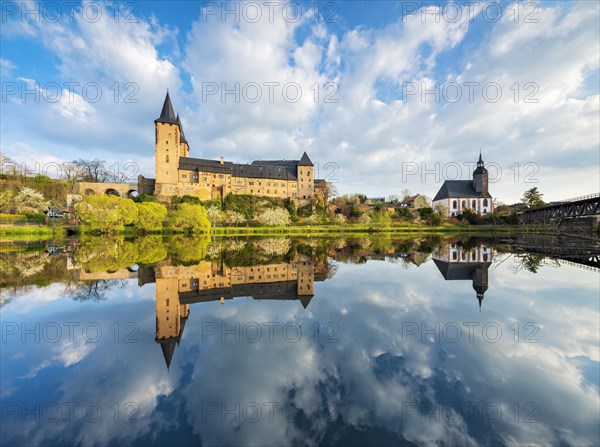 Rochlitz Castle and Petri Church