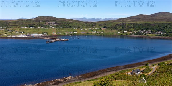 The settlement of Uig at Uig Bay