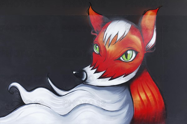 Figure fox with long white beard