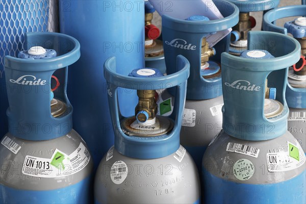 Steel cylinders with Biogon C gas from Linde AG