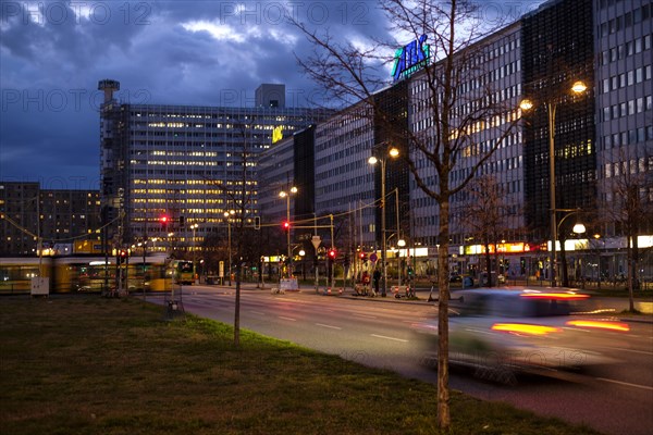Alexanderstrasse at Alexanderplatz
