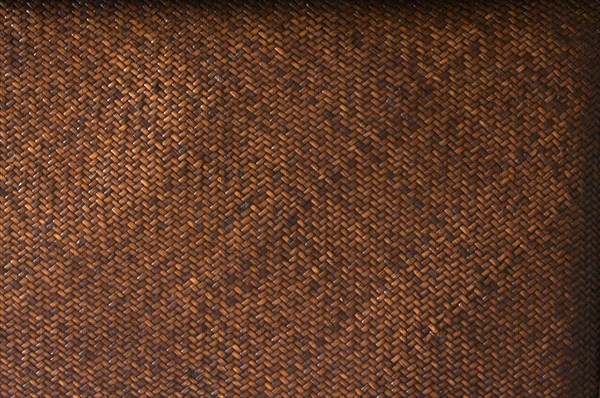 Rattan weave background macro image