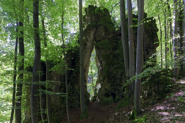 Stony rock gate passage cave