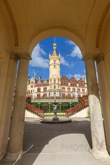 Schwerin Palace Orangery Landtag Government Parliament Mecklenburg-Vorpommern in Schwerin