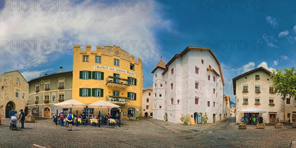 Town square of Glurns