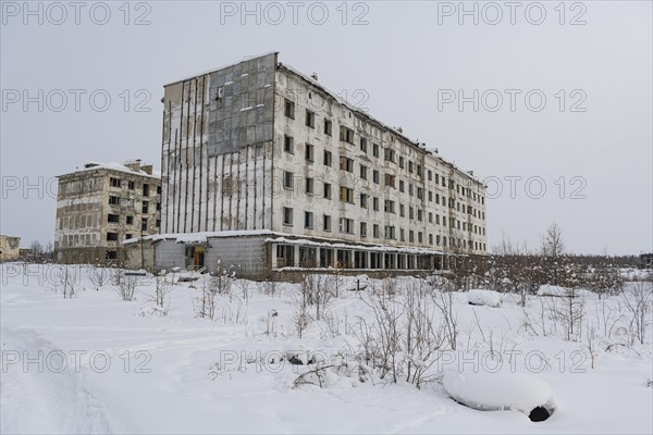 Abandoned mining city Kadykchan
