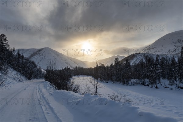 Road of Bones in the Suntar-Khayata mountain Range