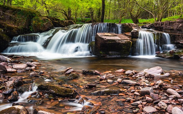 Pont Cwm y Fedwen Waterfall