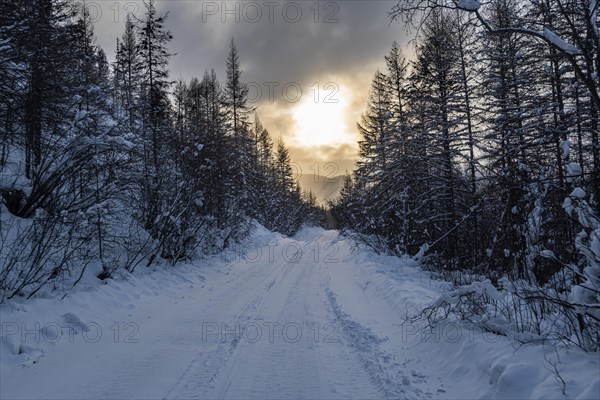 Road of Bones in the Suntar-Khayata mountain Range