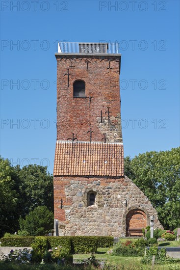 Ox tower as remnant of the former medieval church