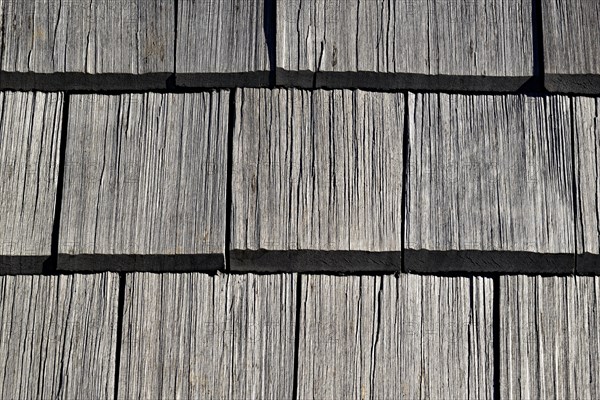 Wooden shingles