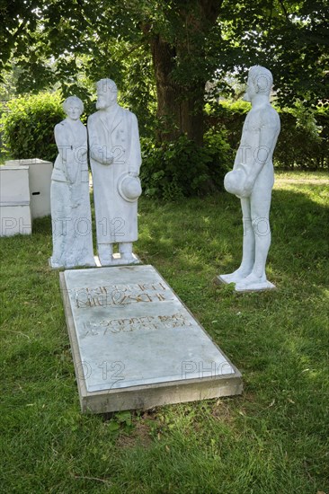 Sculpture group Roeckener Bacchanal by Klaus Friedrich Messerschmidt