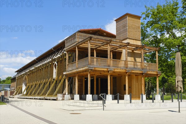 Newly built graduation house in the spa gardens