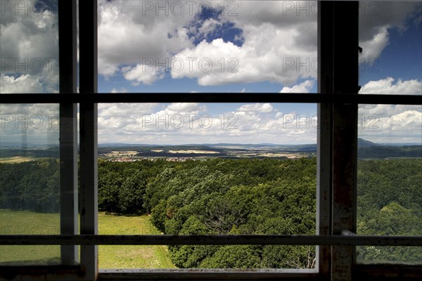 View from the Bavarian Tower on the Buechelberg