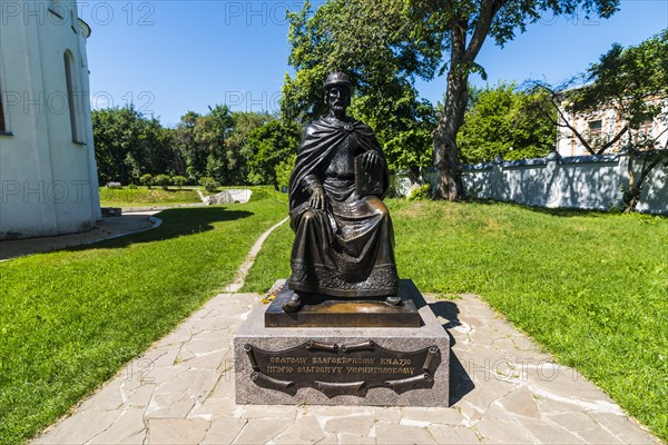 Statue near the Transfiguration Cathedral