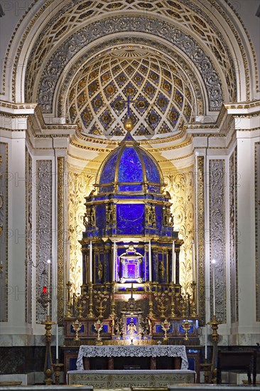 Side altar of the cathedral of Palermo