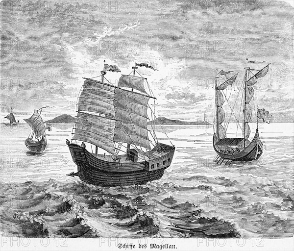 Ships of Ferdinand Magellan´s fleet