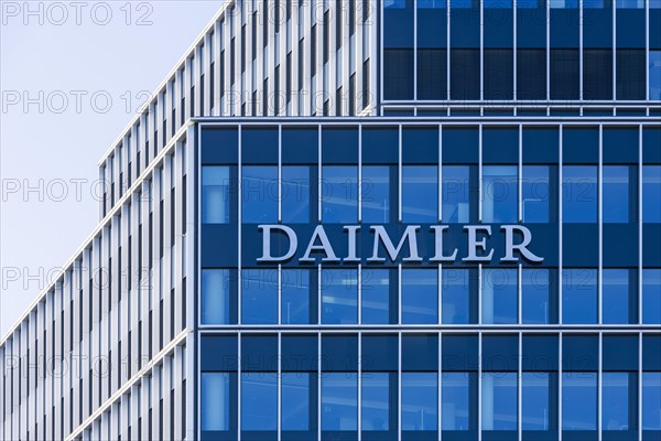 Lettering on facade