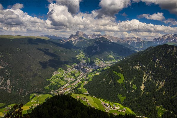 View from the summit of Puflatsch