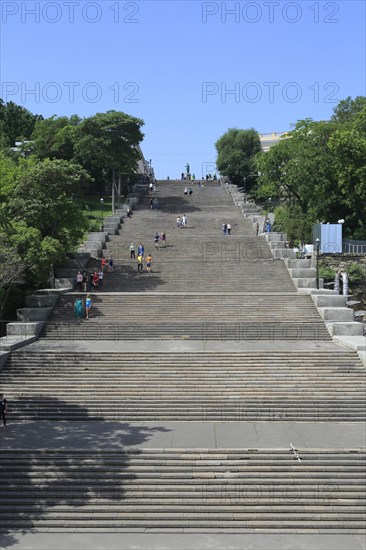 Potemkin stairs seen from below