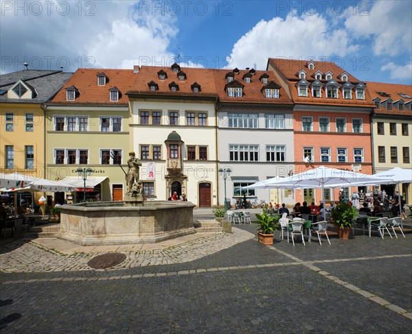 Neptune Fountain and Court Pharmacy