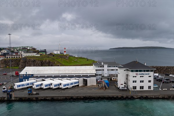 Skansin harbour and lighthouse
