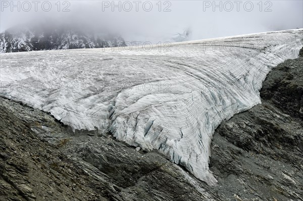 Glacier in retreat