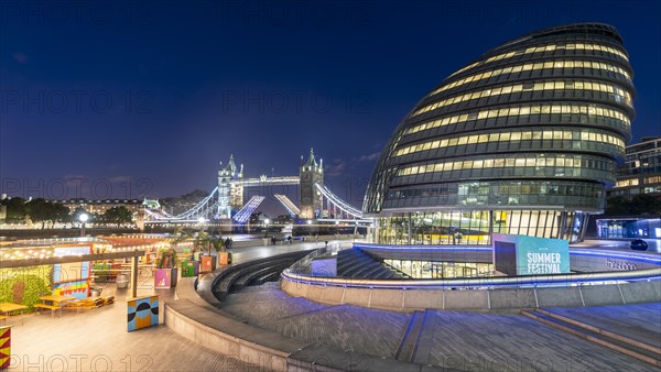Illuminated Tower Bridge