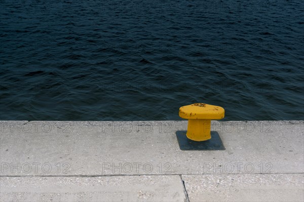 Yellow Bollard