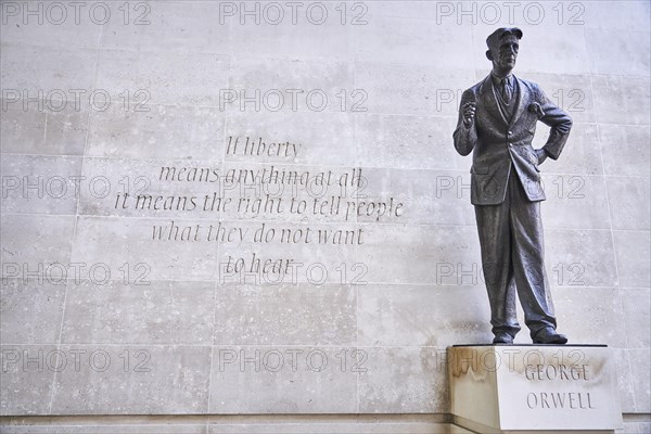 George Orwell congestion at BBC Broadcasting House