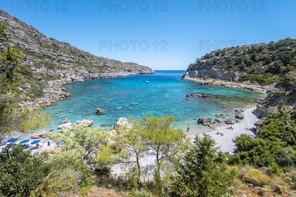 Beach and turquoise waters