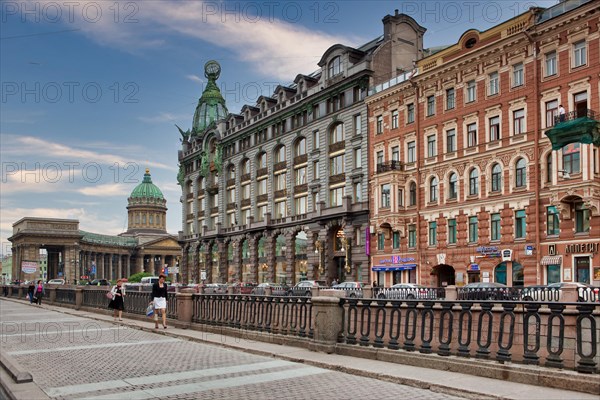 Singer House and Kazan Cathedral