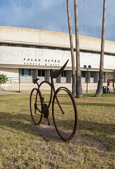 Art Installation outside Palau Altea Center