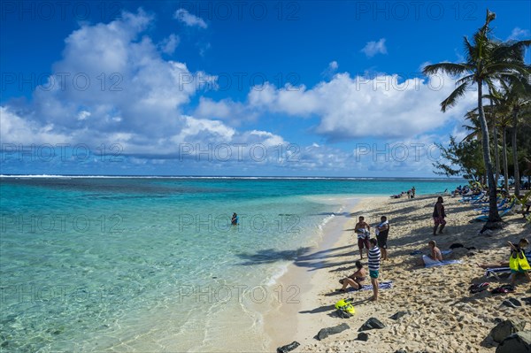 Beautiful Muri beach