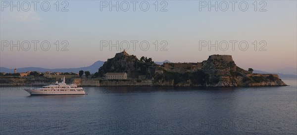 Old Fortress with Hagios Georgius Church and Old English Hospital