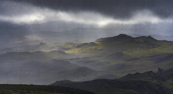 View from Haifoss to the east