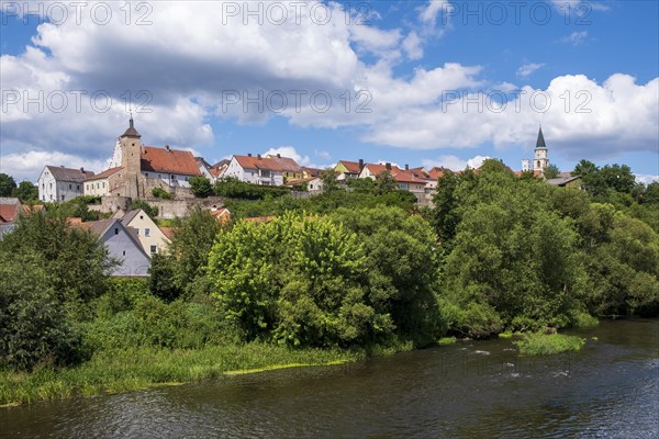 Nabburg above the Naab