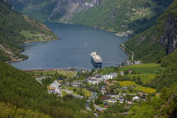 View of Geiranger