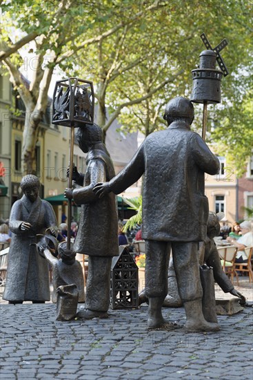 Sculpture St. Martinssinger