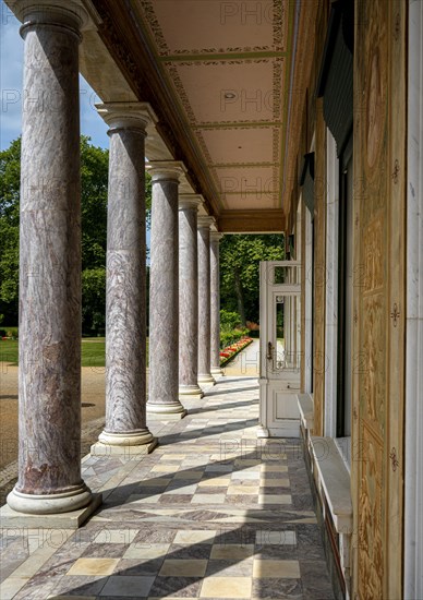 The Marble Palace in the New Garden in Potsdam