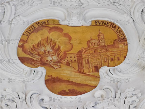 Ceiling fresco