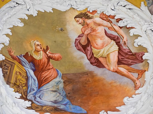 Ceiling fresco