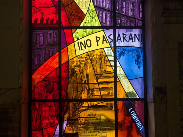 Stained glass window