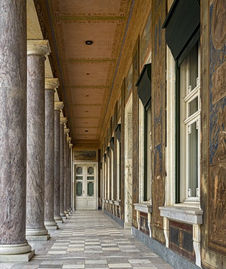 The Marble Palace in the New Garden in Potsdam